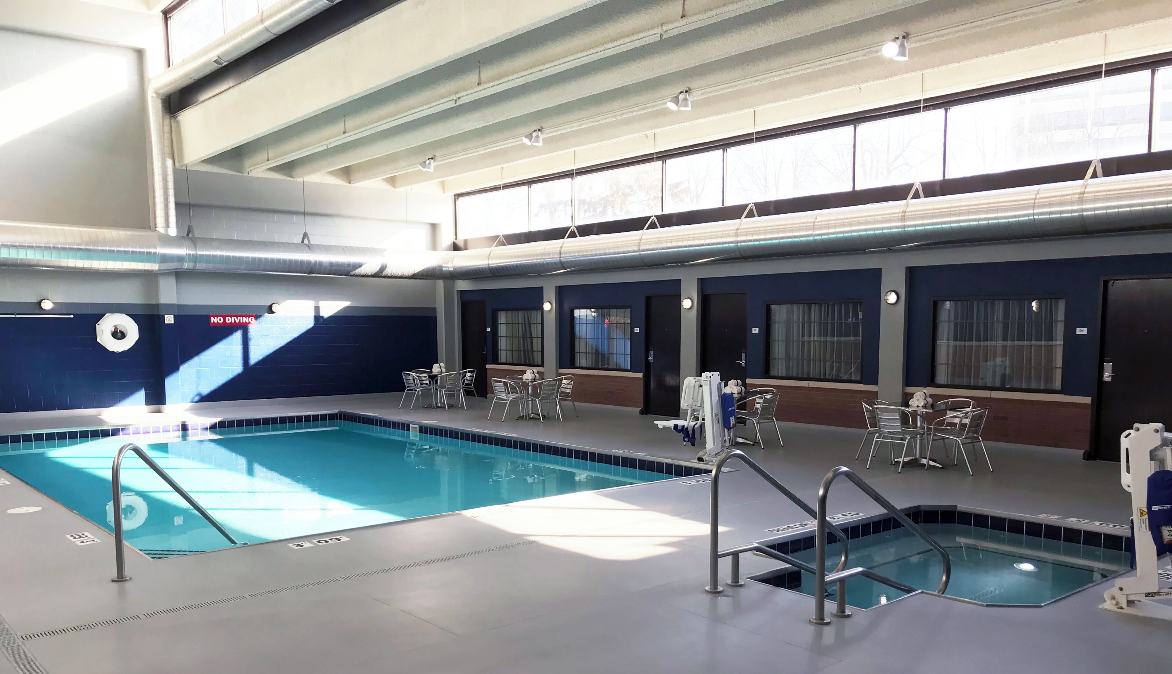 Piscine couverte