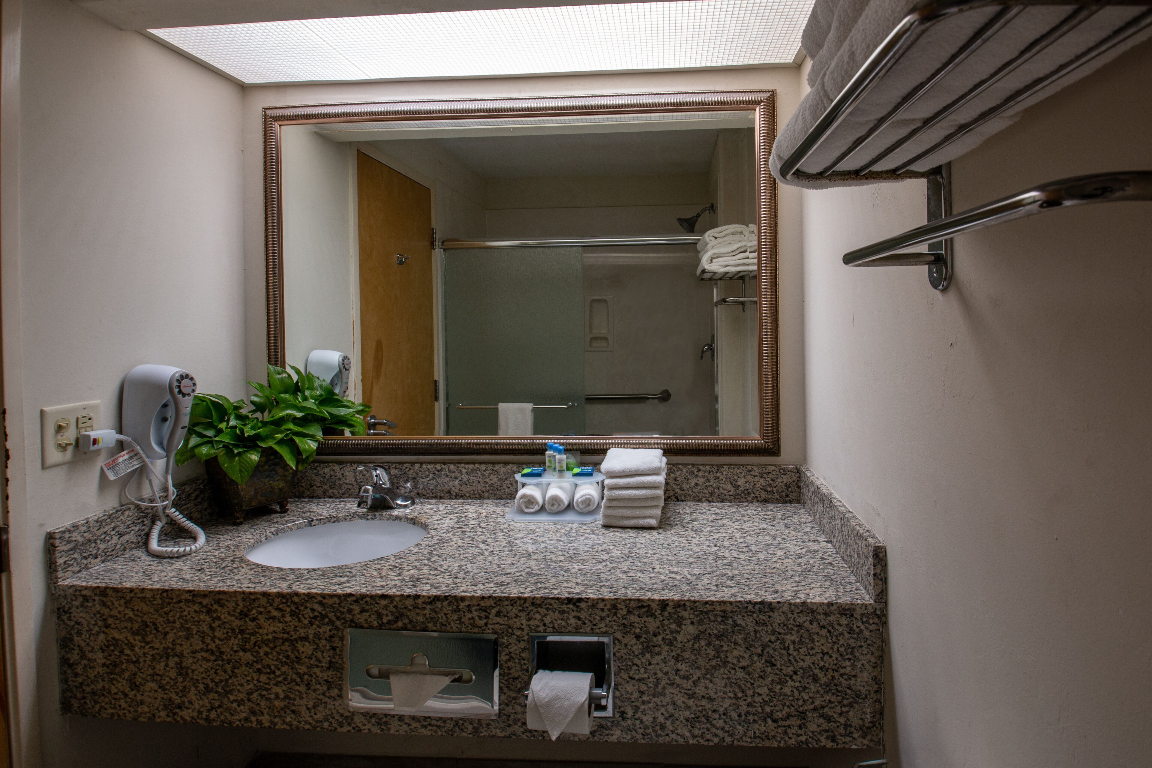 in-room safe, desk, laptop workspace, iron/ironing board