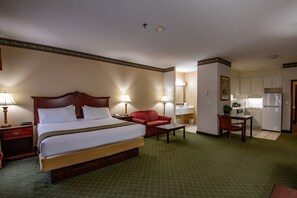 In-room safe, desk, laptop workspace, iron/ironing board