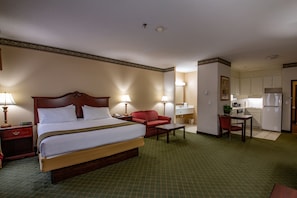 In-room safe, desk, laptop workspace, iron/ironing board