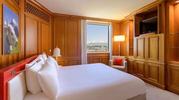 Suite, 1 habitación (Swiss) | 1 habitación, ropa de cama de alta calidad y minibar