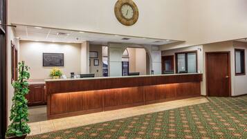 Check-in/check-out kiosk