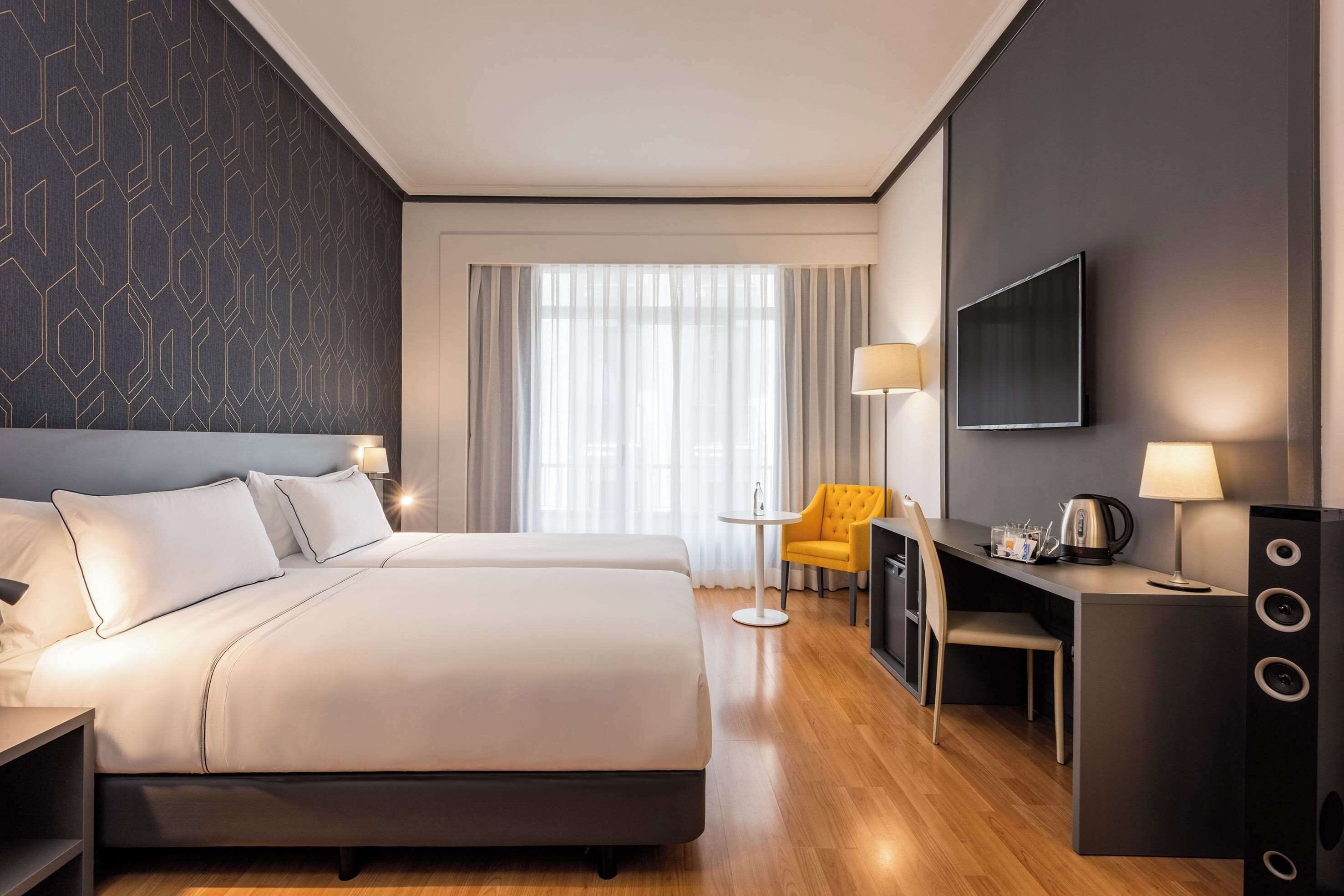 premium room | minibar, in-room safe, desk, blackout curtains