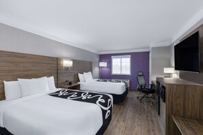 1 bedroom, premium bedding, desk, iron/ironing board
