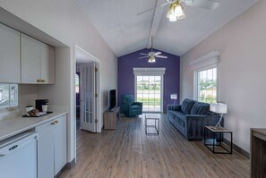 1 bedroom, premium bedding, desk, iron/ironing board