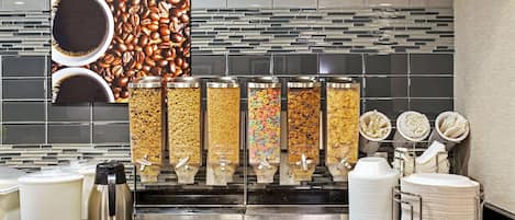Free continental breakfast