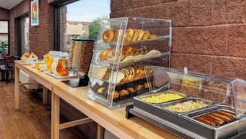 Free daily full breakfast