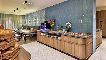Daily buffet breakfast (EUR 28 per person)