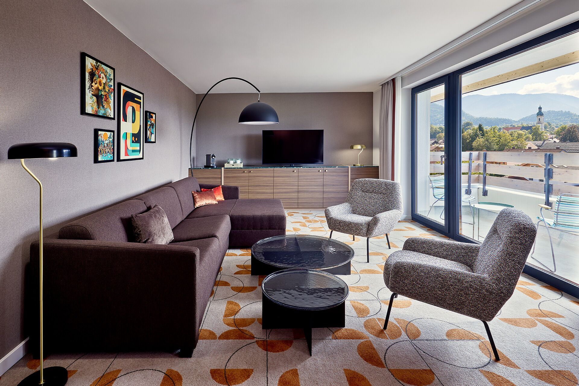 Suite, 1 Schlafzimmer, Balkon, Gartenblick | Hochwertige Bettwaren, Daunenbettdecken, Minibar, Zimmersafe