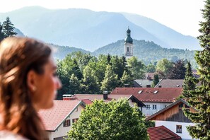 Blick vom Balkon