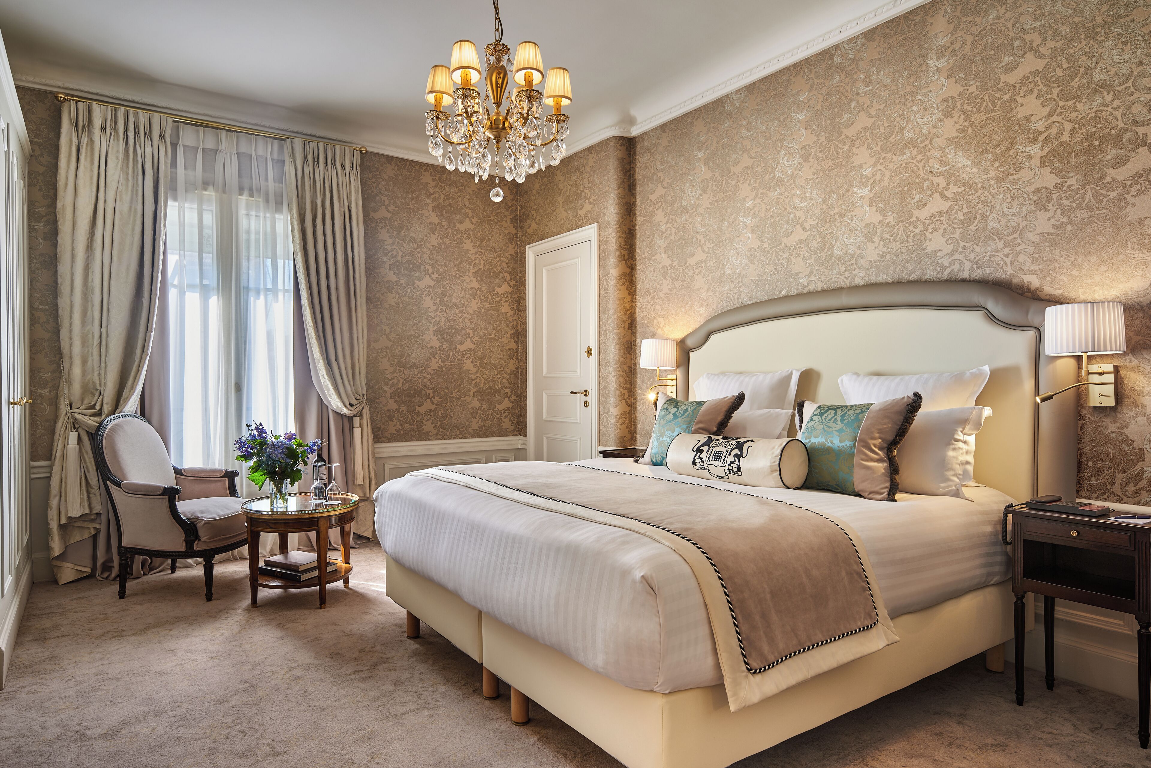 executive room - rue de la paix view | premium bedding, down duvets, pillow-top beds, minibar
