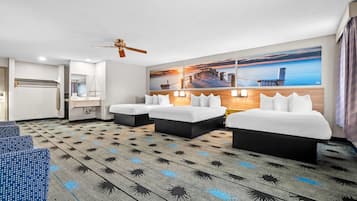 Room, Multiple Beds, Non Smoking (Exterior) | Desk, iron/ironing board, free cots/infant beds, free WiFi