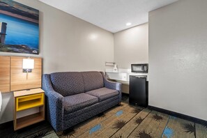 Desk, iron/ironing board, free cots/infant beds, free WiFi