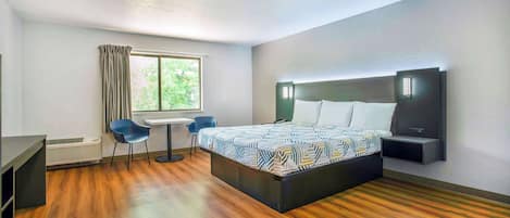 Free WiFi, bed sheets