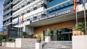 Voorkant van accommodatie
