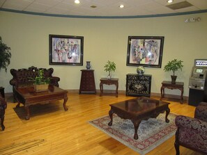Sitzecke in der Lobby