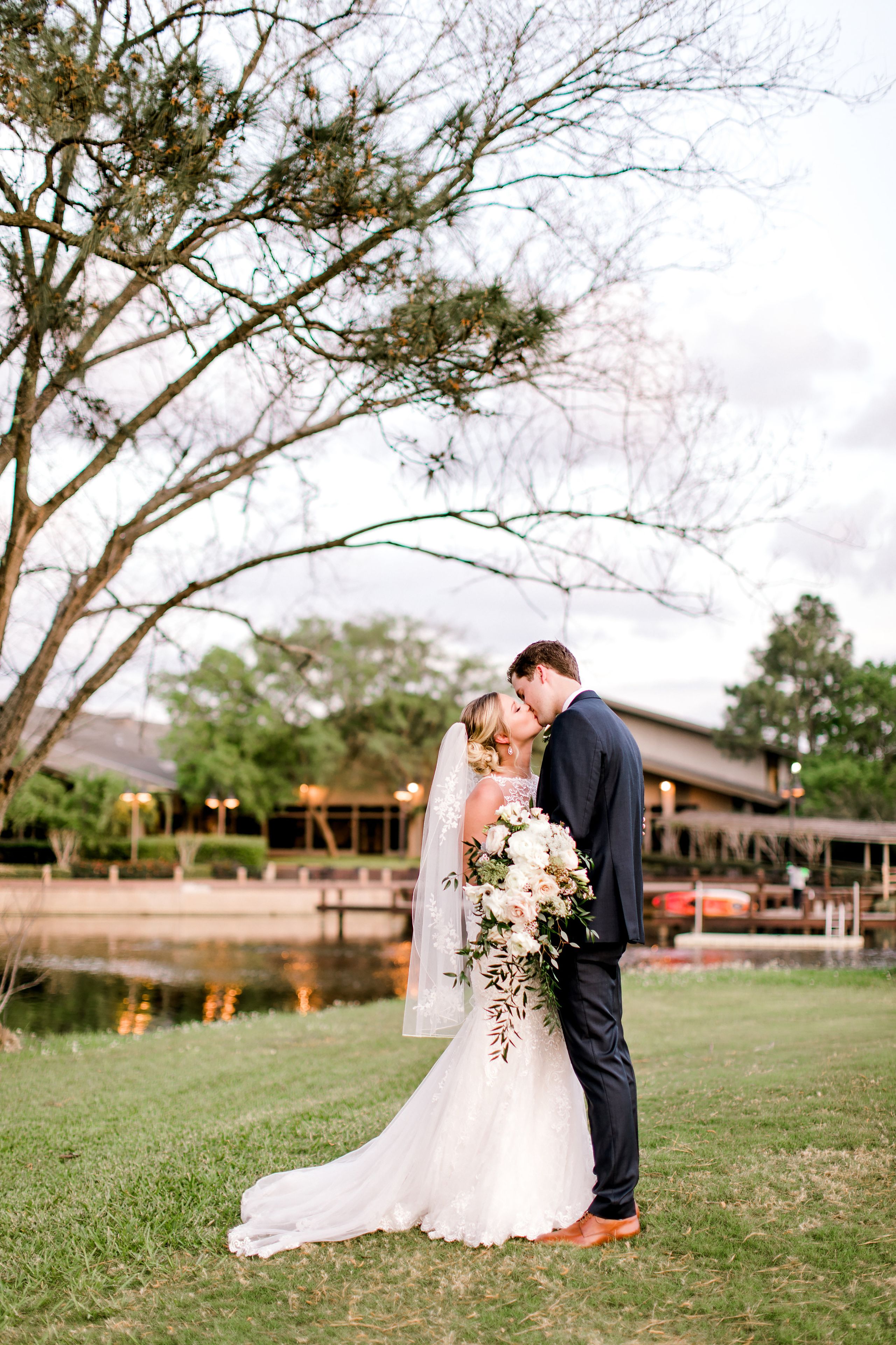 outdoor wedding area