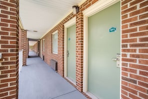 In-room safe, desk, laptop workspace, blackout curtains