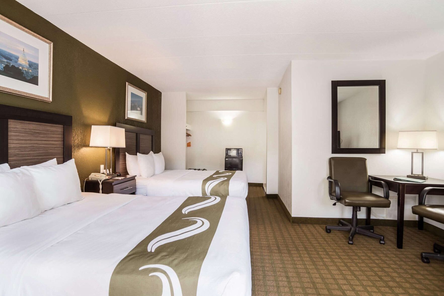 In-room safe, desk, laptop workspace, blackout drapes