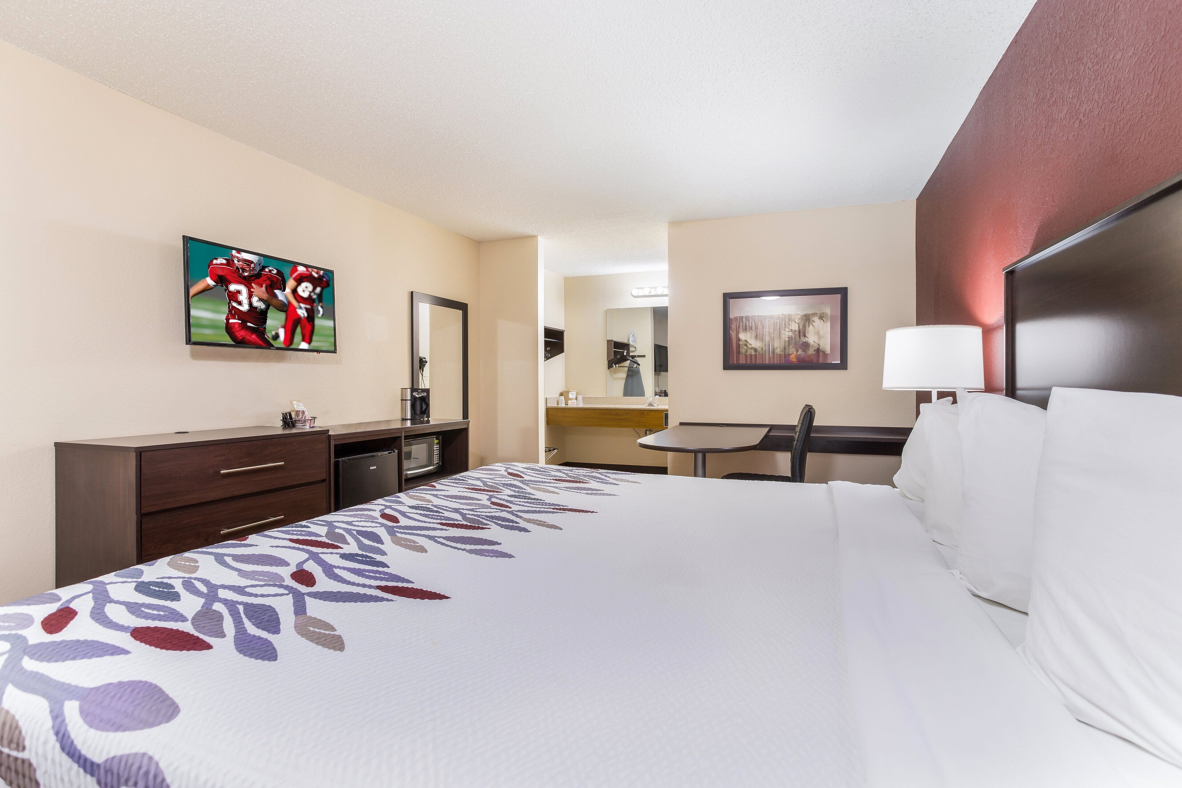 1 dormitorio, escritorio, espacio para trabajar con un portátil