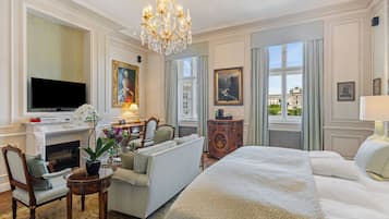 Junior Suite mit Blick | Allergikerbettwaren, Daunenbettdecken