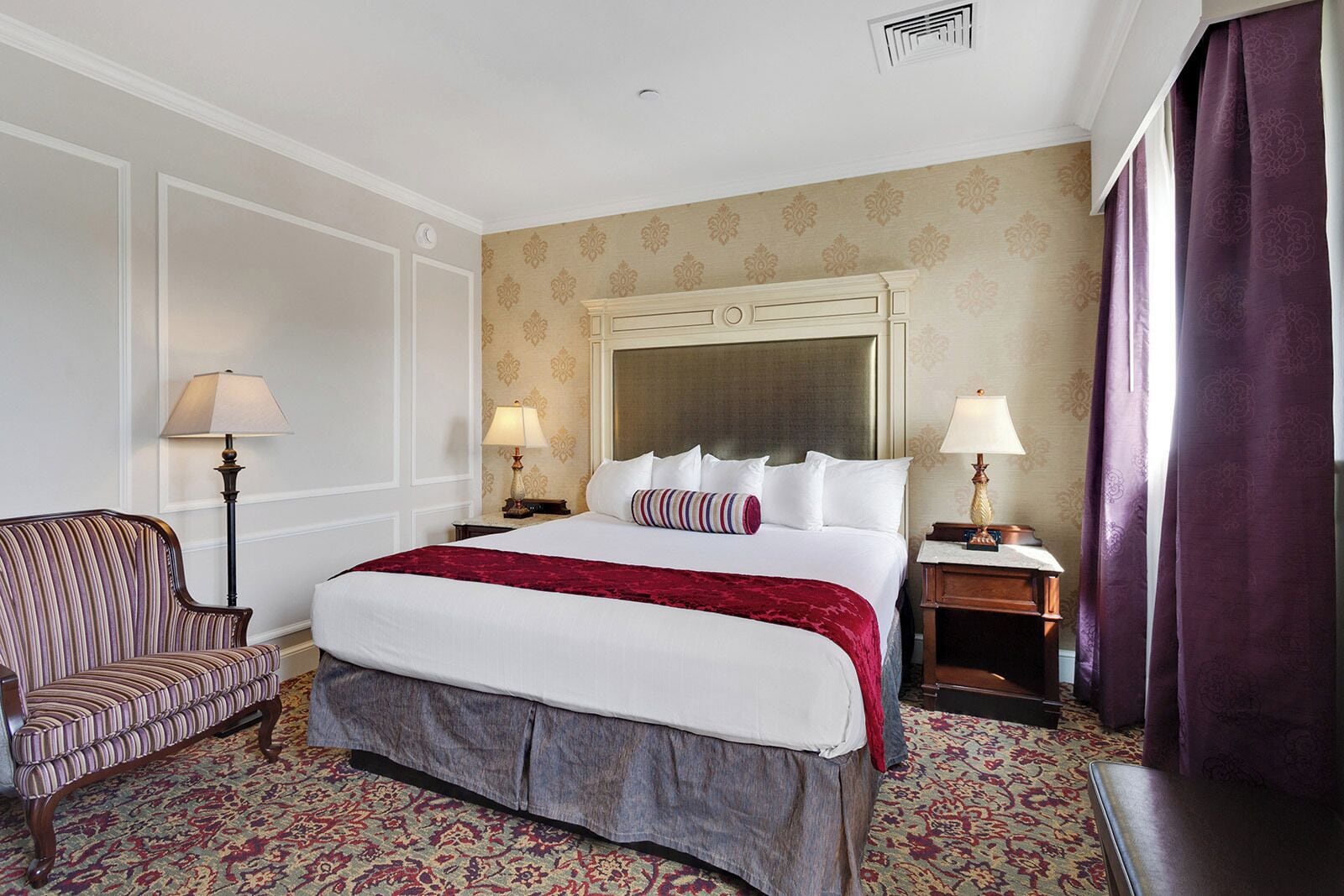 In-room safe, desk, blackout curtains, iron/ironing board