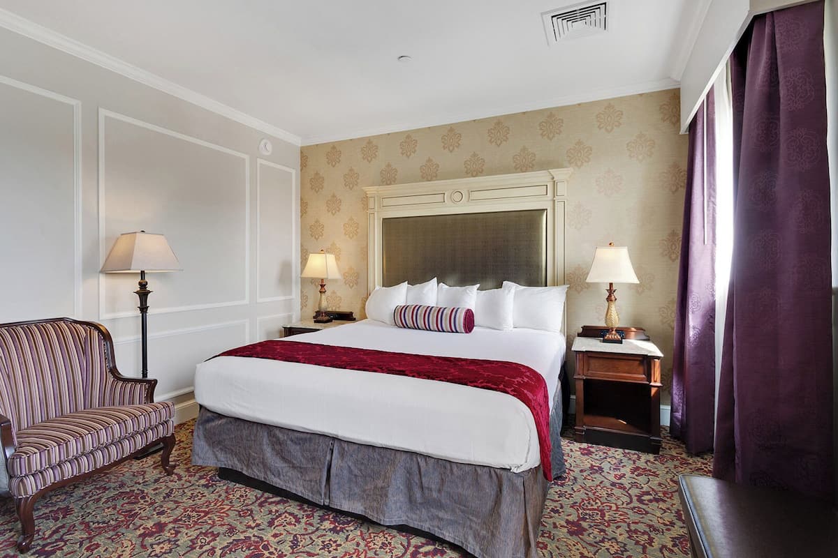 In-room safe, desk, blackout drapes, iron/ironing board