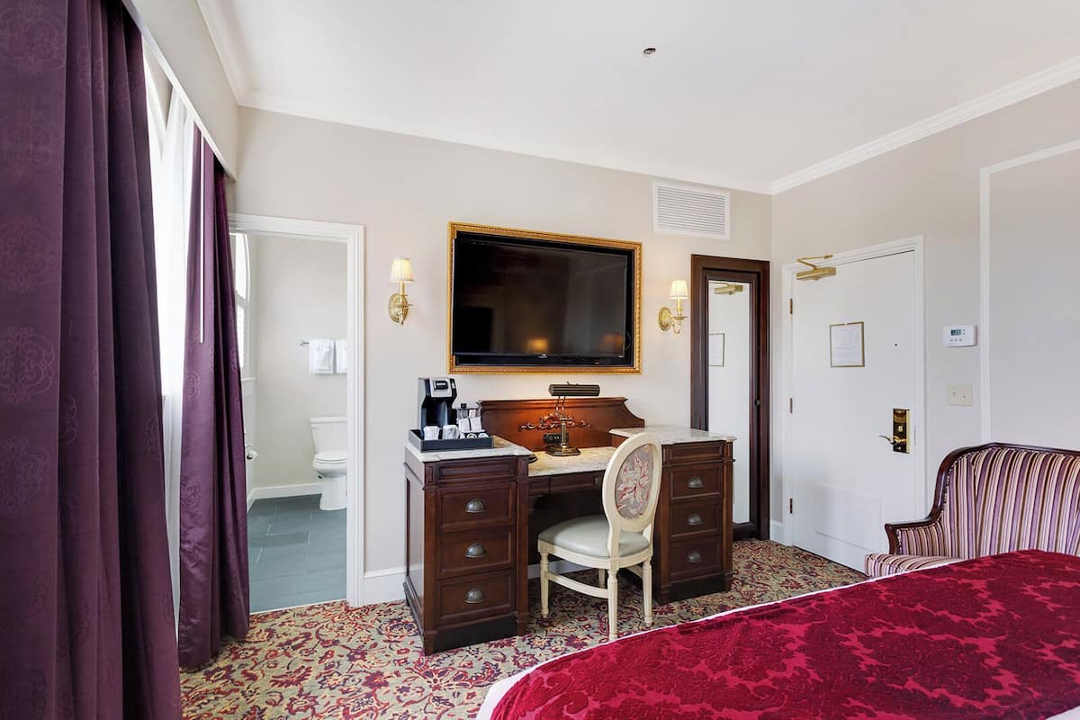 In-room safe, desk, blackout drapes, iron/ironing board