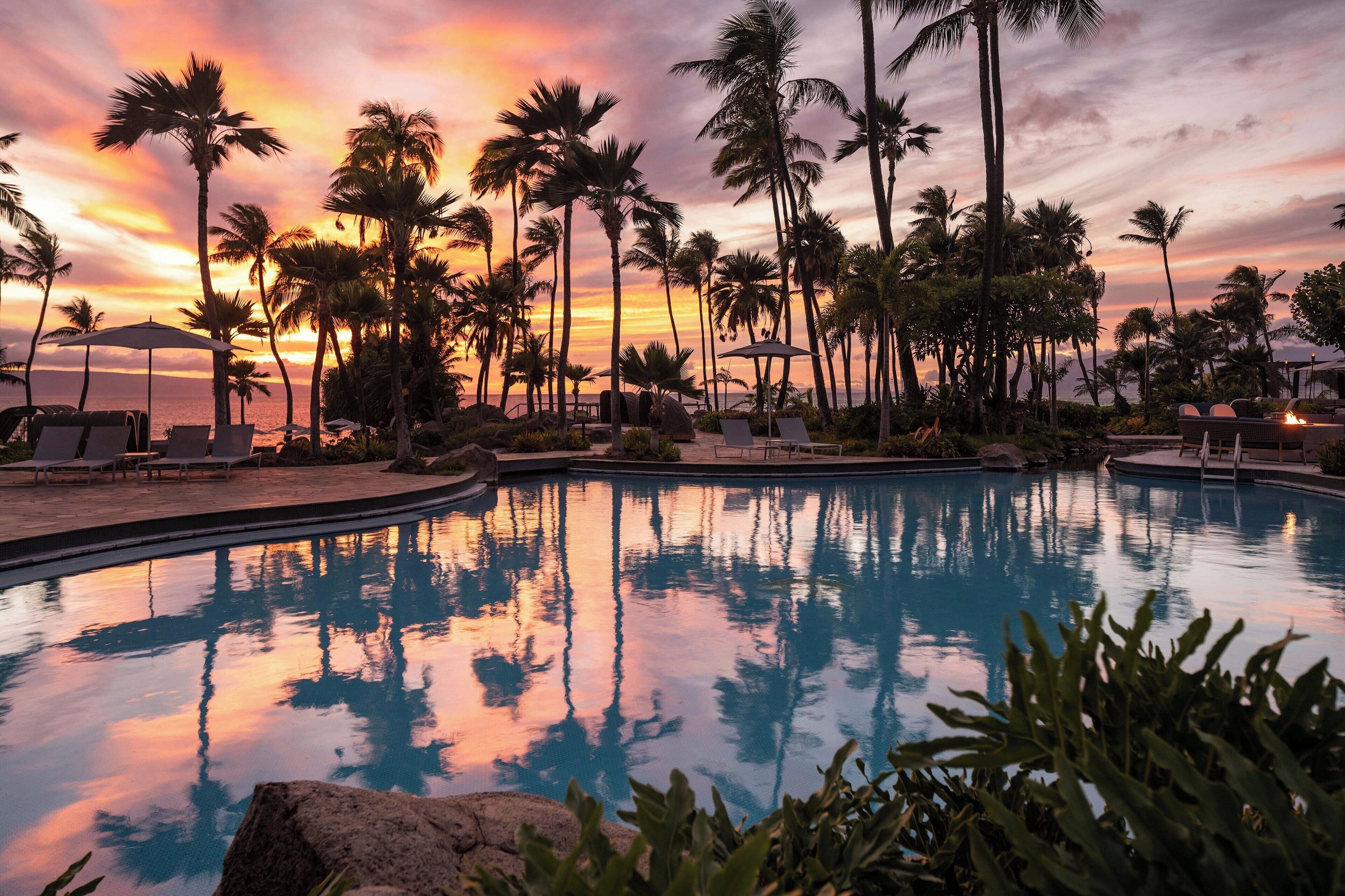 3 outdoor pools, cabanas (surcharge), pool umbrellas