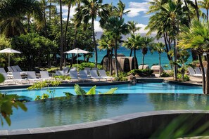 3 outdoor pools, pool cabanas (surcharge), pool umbrellas