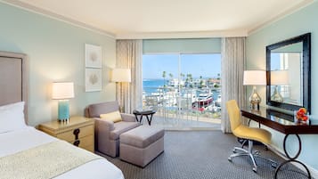 Room, 2 Double Beds, Marina View | Frette Italian sheets, premium bedding, down duvets, pillow-top beds