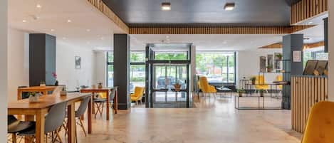 Sala de estar en el lobby