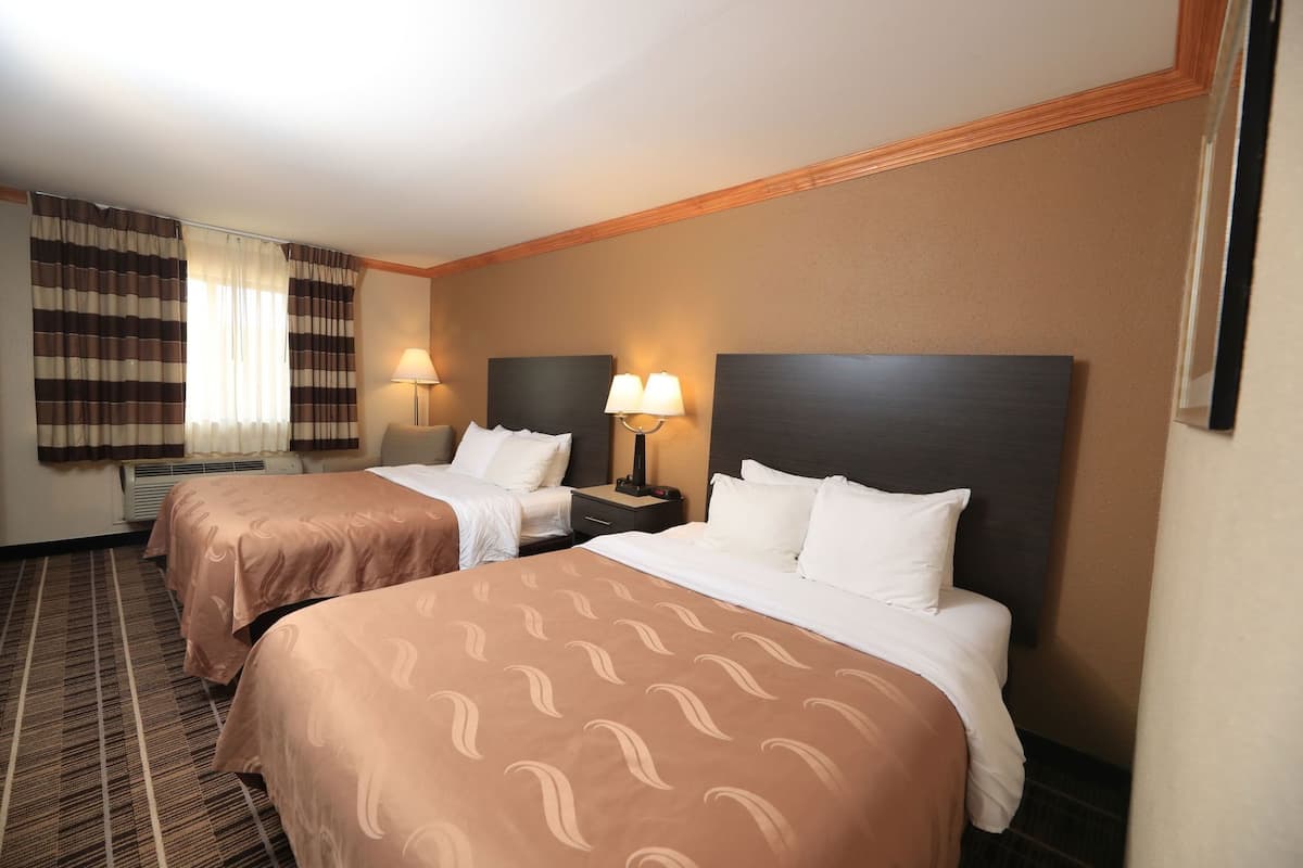 In-room safe, desk, laptop workspace, iron/ironing board