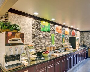 Petit déjeuner continental compris tous les jours