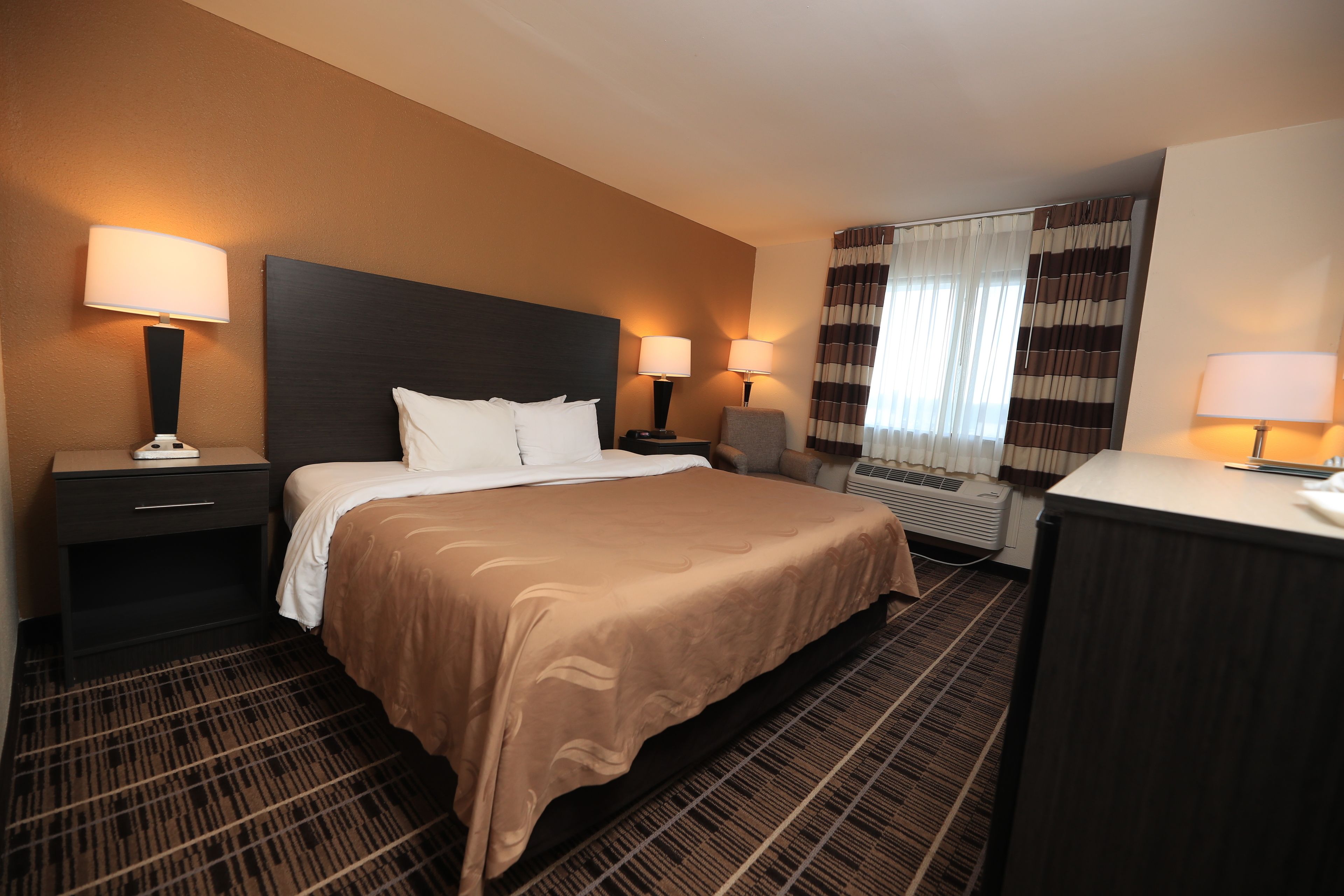 In-room safe, desk, laptop workspace, iron/ironing board