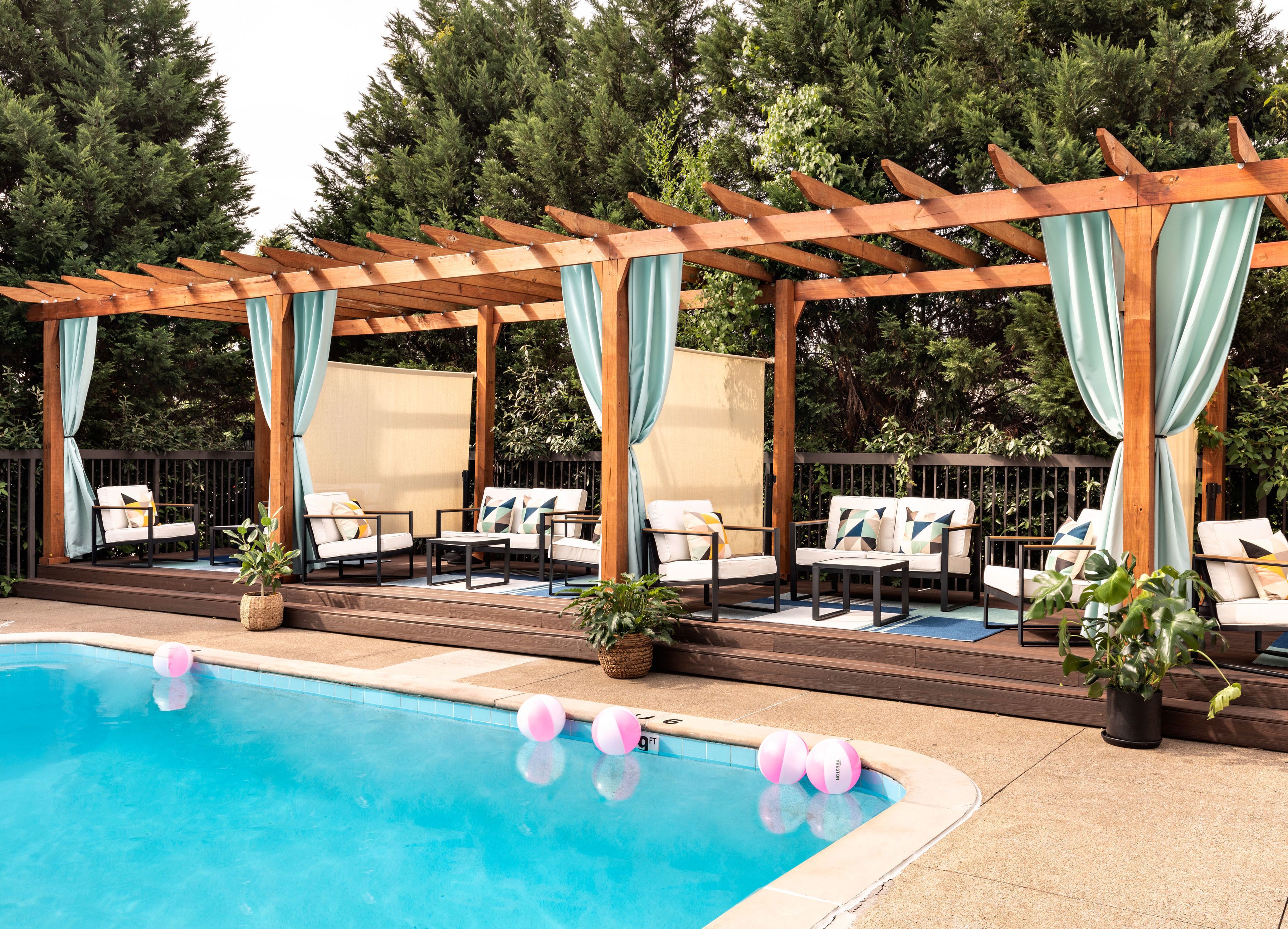 seasonal outdoor pool