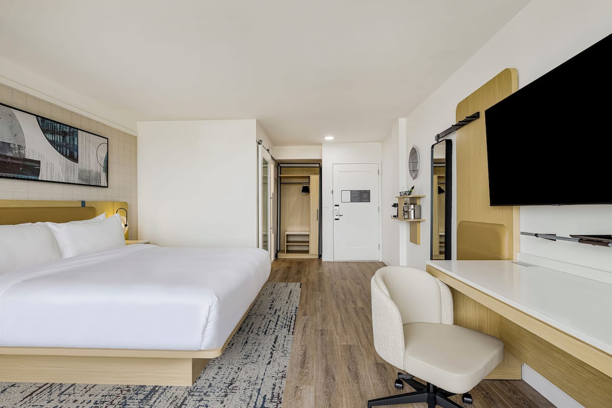 1 chambre, literie de qualité supérieure, couette en duvet d'oie
