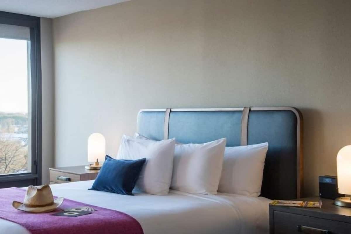 1 chambre, literie de qualité supérieure, couette en duvet d'oie