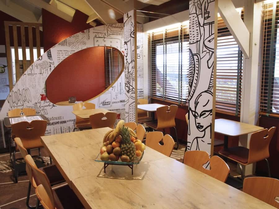 Daily buffet breakfast (EUR 12.00 per person)