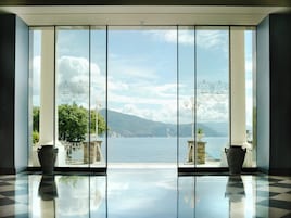 Entrada de la propiedad