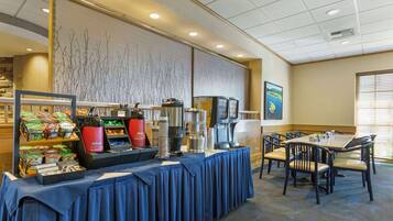 Free daily full breakfast