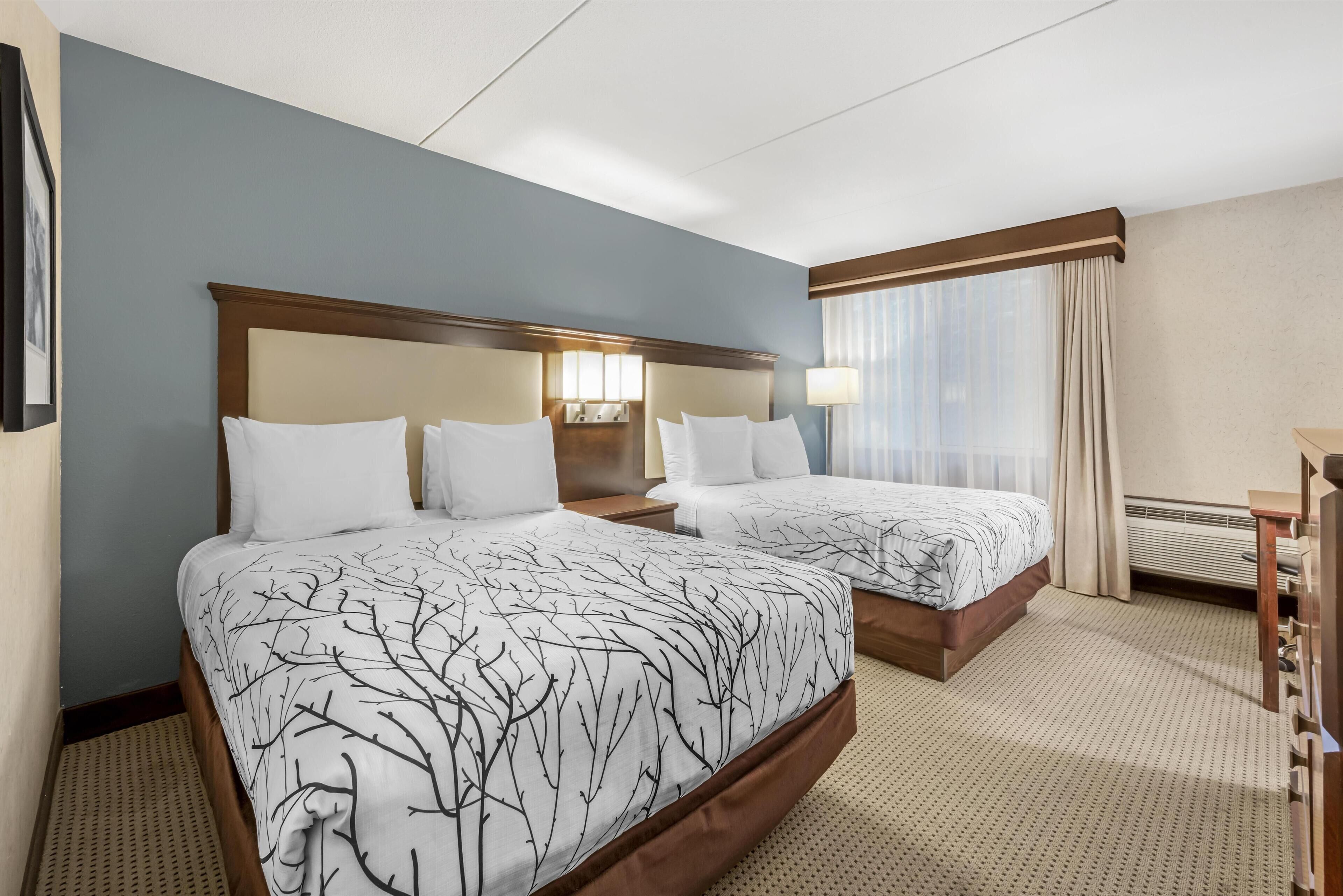 Standard Room, 2 Queen Beds, Accessible, Non Smoking | Hypo-allergenic bedding, pillow-top beds, desk, laptop workspace