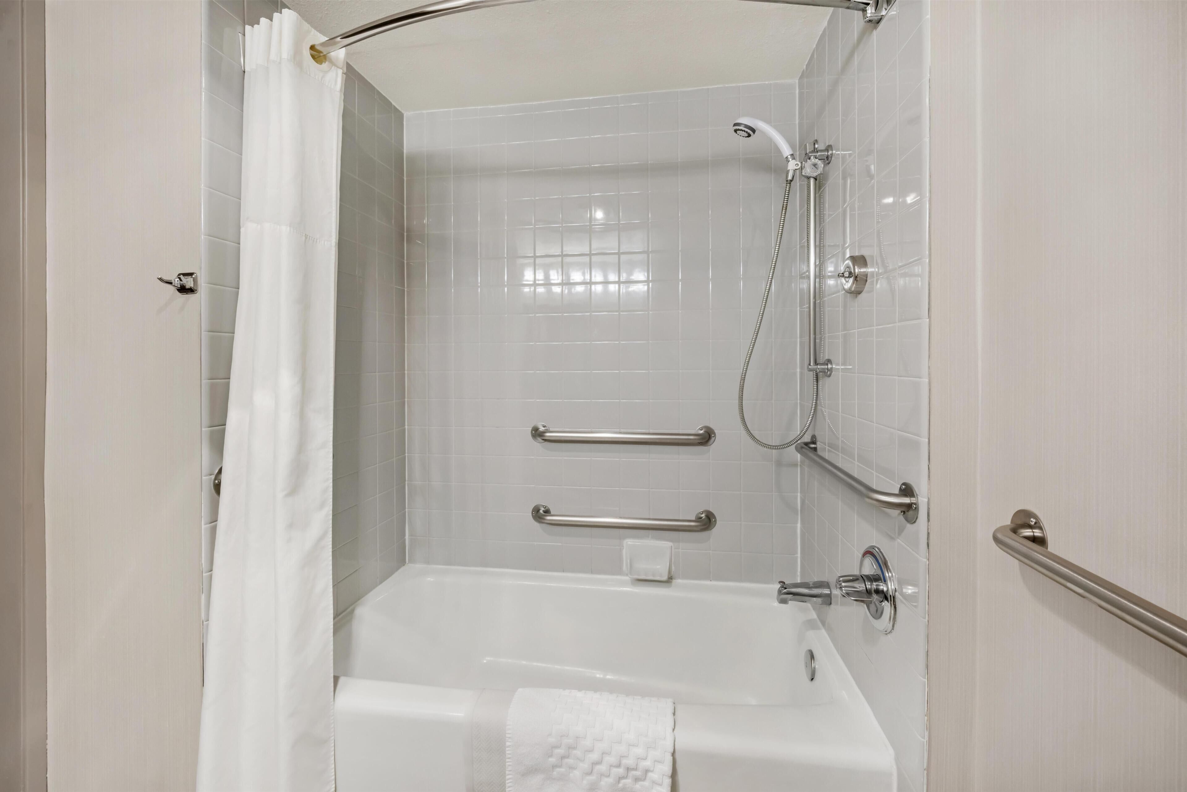 Baño accesible en silla de ruedas