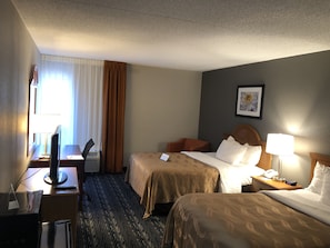 Standard Room, 2 Double Beds, Non Smoking