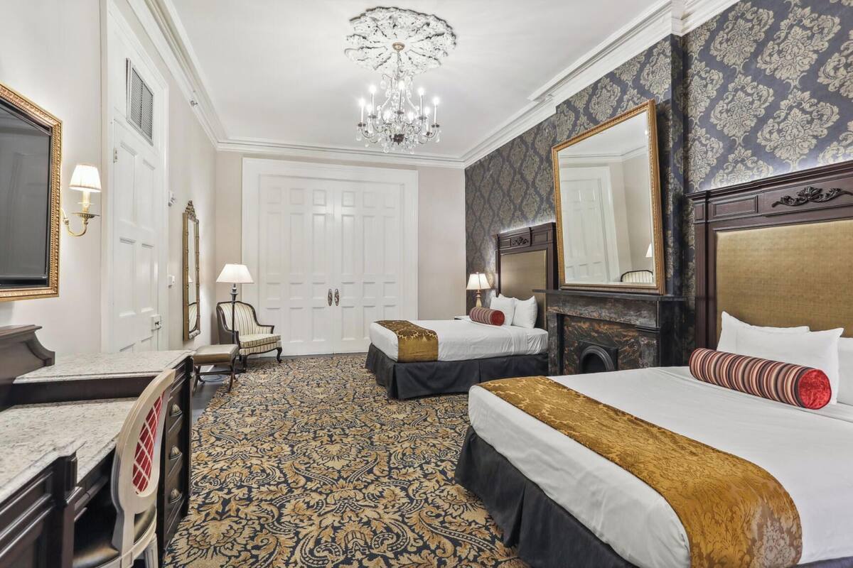 In-room safe, desk, blackout drapes, iron/ironing board