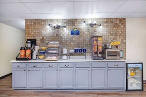 Free daily on-the-go breakfast