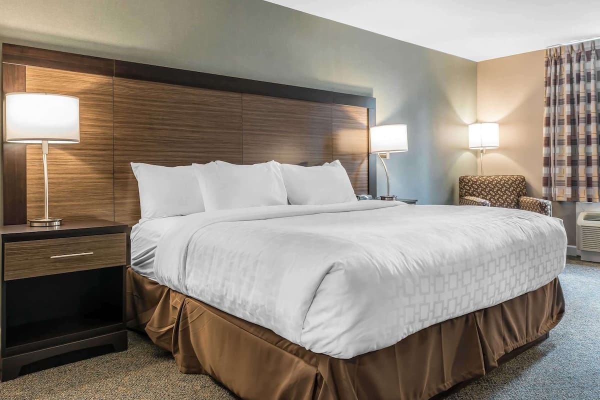 In-room safe, desk, blackout curtains, iron/ironing board