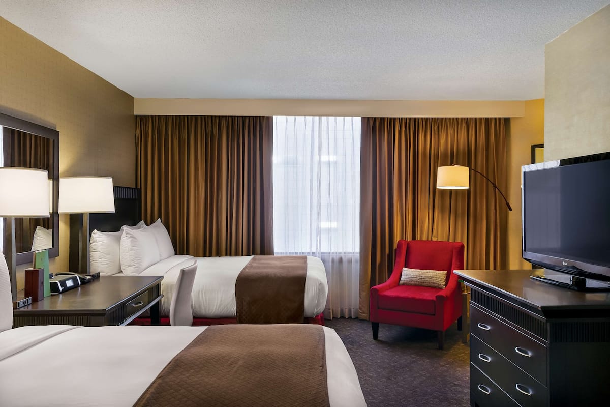 Suite, 2 Queen Beds | Premium bedding, down comforters, pillowtop beds, in-room safe