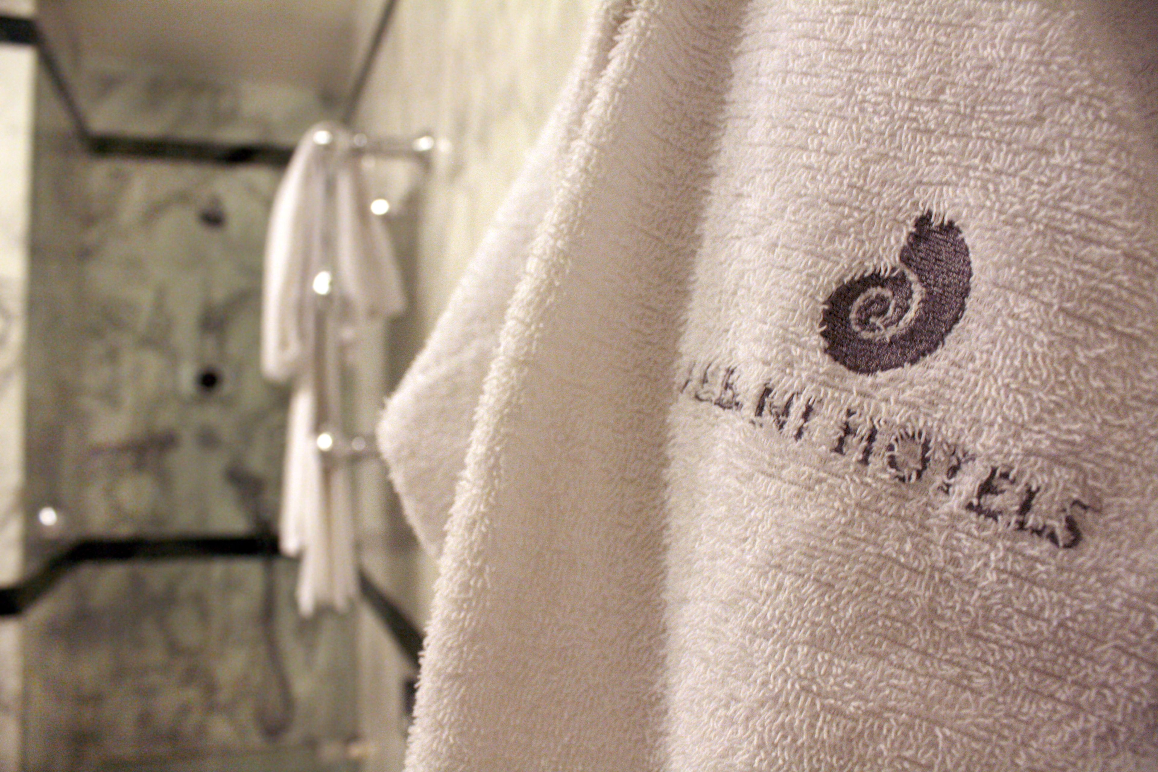 combined shower/bathtub, free toiletries, hair dryer, bathrobes