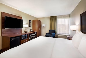 In-room safe, desk, laptop workspace, blackout drapes